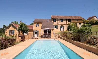 Villa avec Piscine chauffée à Dordogne